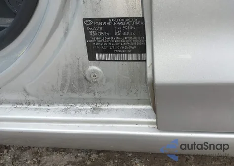 2019 Hyundai Elantra Se из США, поврежденный, VIN 5NPD74LF2KH454969